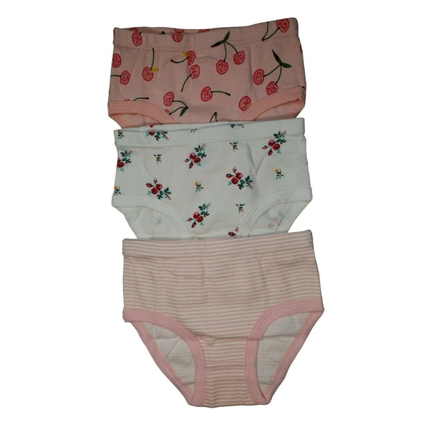 3 Pack Toddler Little Girls Kids Underwear Cotton Briefs Underpants