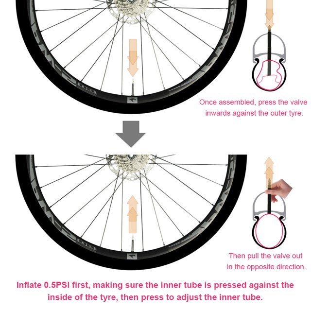 700X18-32c Road Bike Inner Tube 65mm Mountain Bike Tyre Bicycles Tire Valve Professional Portable Cycling Rider Replacement Tyre Accessory