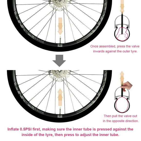 700X18-32c Road Bike Inner Tube 65mm Mountain Bike Tyre Bicycles Tire Valve Professional Portable Cycling Rider Replacement Tyre Accessory