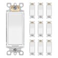thumbnail image 1 of Light Switch ThUnderway - Decorador de 3 vías, color blanco brillante (paquete de 10), 1 of 9