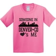 thumbnail image 3 of Inktastic Denver Colorado Someone Loves Me Skyline Youth T-Shirt, 3 of 5