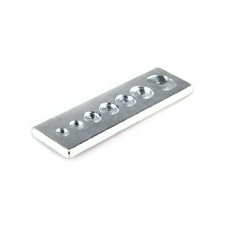 

Hi FANCY 7 in 1 Bottom Plate Hole Punch Snap Button Leather Craft Tools Rivet Button Setter Base DIY Working Tool