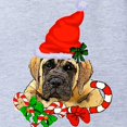 thumbnail image 2 of CafePress - English Mastiff Christmas - Cute Infant Baby Football Bodysuit, 2 of 3