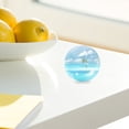 thumbnail image 3 of Miangastore 5cm Crystal Ball Photography Prop Meditation Ball Juggling Glass Sphere Display (Transparent White), 3 of 8