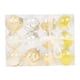 thumbnail image 1 of 12 Piezas Adornos de Bolas de Navidad Juego de Decoración de de Navidad Colgantes Adornos de Navidad a Granel para Suministros de Fiesta de Amarillo, 1 of 8