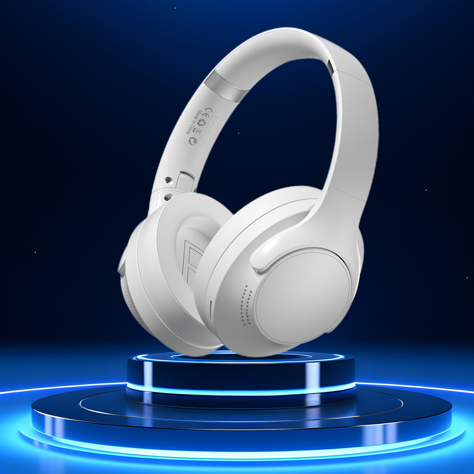 Bluetooth Headset – Bluetooth 5.3 Headworn Wireless Earphones For Noise Reduction And Call Foldable And Scalable For Comfortable Wearing Of Bluetooth Earphones