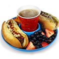 thumbnail image 3 of Assiette de Boisson Alimentaire de Couleur de Ressort de Pomme&44; Pack de 12, 3 of 5