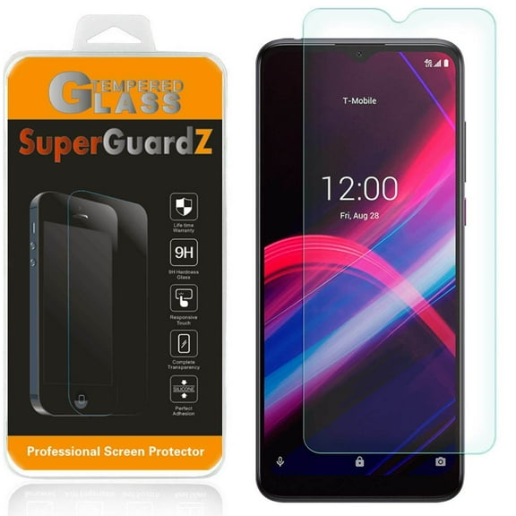 [2-Pack] For T-Mobile Revvl 4  / Revvl 4  Plus - SuperGuardZ Tempered Glass Screen Protector, Anti-Scratch, 9H Hardness, Anti-Bubble, Anti-Shock