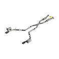 thumbnail image 1 of Borla Exhaust System Kit 140885BC S-Type Cat Back System; T-304 Stainless Steel; With Muffler; 3 Inch Pipe Diameter; Dual Exhaust With Dual Exit; Truck Single Split Rear Exit, 1 of 4