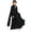 Black, variant on Coerni Girls Muslim Cardigan Abayas Dress layered Open Abaya D𝐮bai Kaftan Isl𝐚mic Robe Kids Casual K𝐢mono Prayer Dress