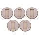 thumbnail image 1 of IDEANATEGRATE 5Ud Tapas Para De Sillas Y Muebles En Beige Con Protección Para Dañados, 1 of 6