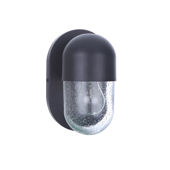 Craftmade Lighting - Pill - 1 Light Wall Sconce-Flat Black Finish