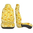 thumbnail image 3 of Sikiie Cool Duck With Yellow Strip Car Seat Protector 2 Pack Car Seat Cushion Mat, Car Seat Covers for SUV, Truck, Van, 3 of 7