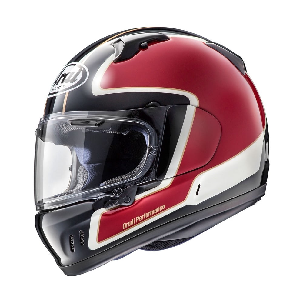 Arai Defiant-X Outline Motorcycle Helmet (M2020D) Red ...