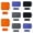 Orange, variant on Silicone Folding Cutting Board, Kitchen Multifunctional Chopping Board Lightweight Space Saving Design, Reusable Easy to Pour Portable for Travel RV Outdoor Picnic Camping