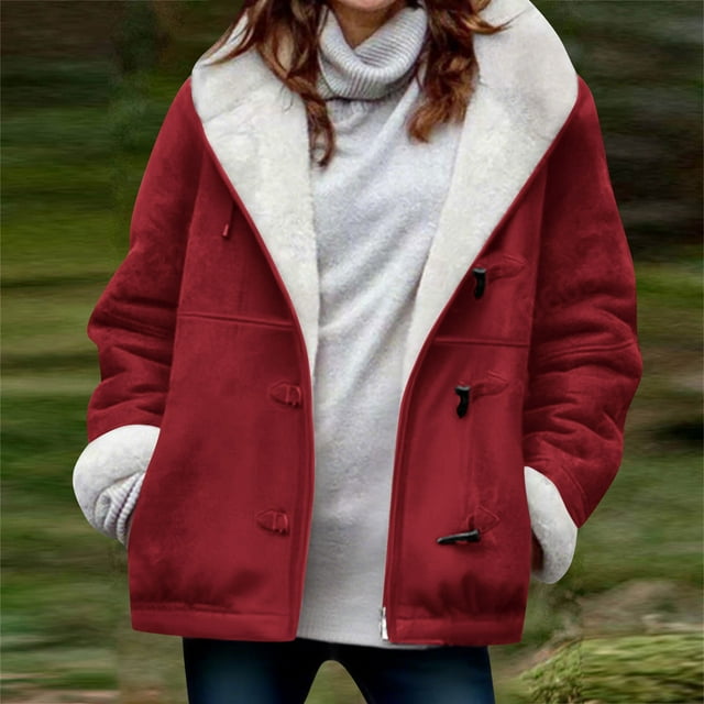 Mgmyaa Veste Matelassée Courte à Capuche pour Femmes, Manteau Court en Polaire avec Poches