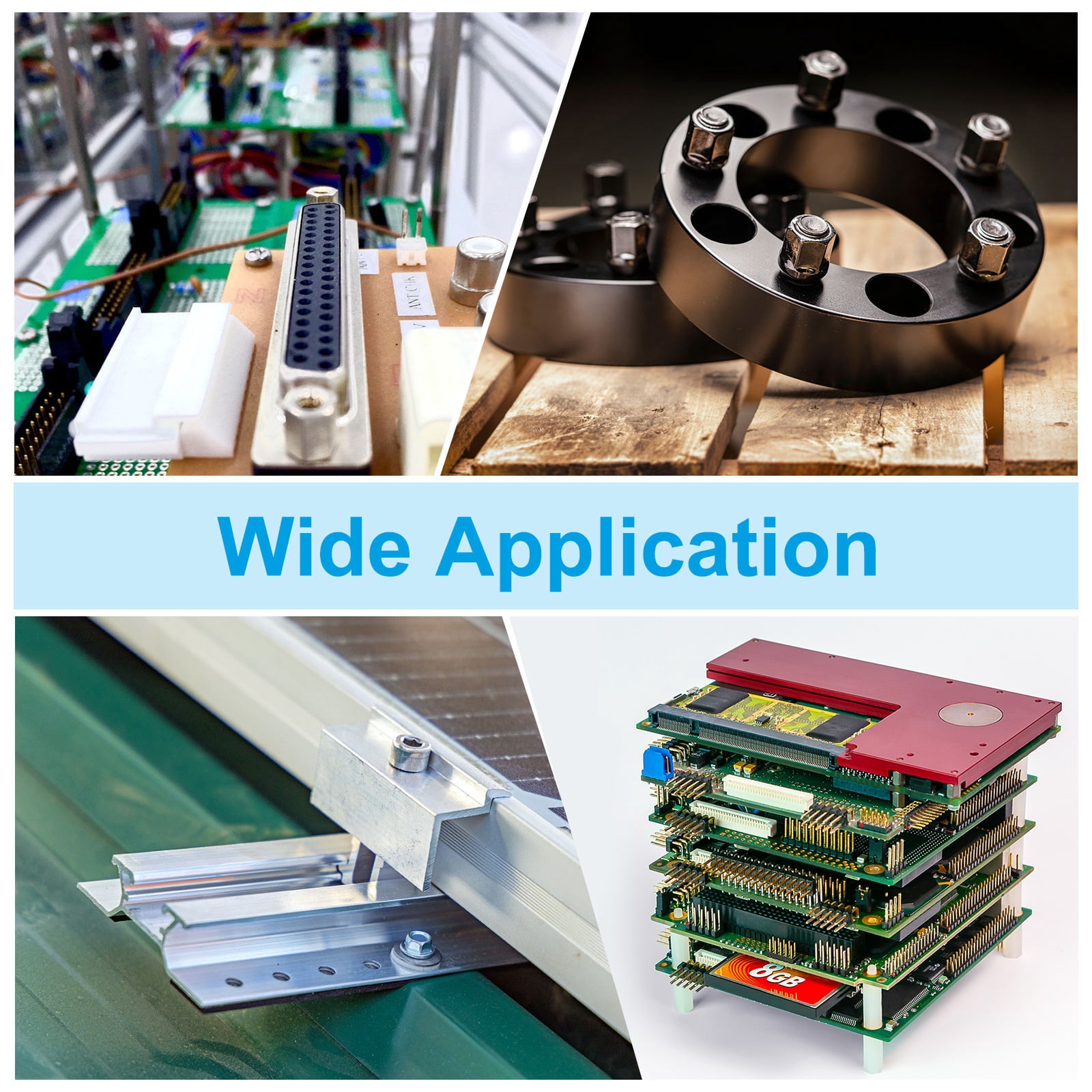 Unique Bargains Standoff Extension Posts Screws for Scrapbooking ["M8x15+12mm"]