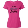 thumbnail image 3 of Inktastic Blessed Nanny Grandma Gift Women's T-Shirt, 3 of 5