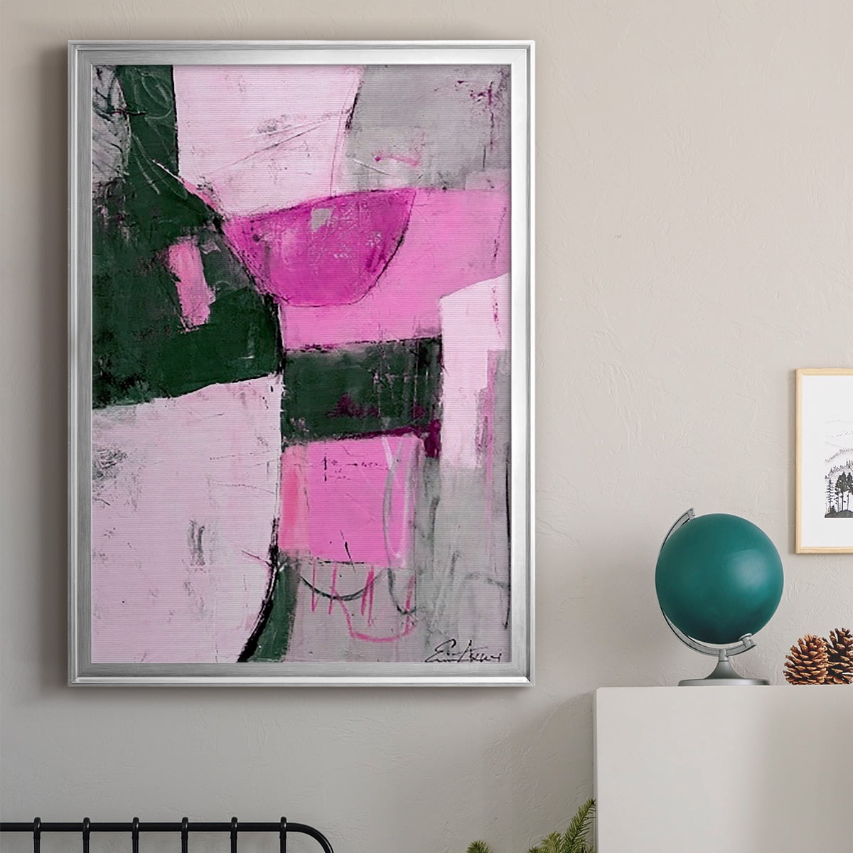 Party Mixer I Premium Framed Print, in Gold, Black, or Silver - Ready to Hang