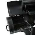 thumbnail image 6 of Royal Gourmet 36" Charcoal Barrel Grill with Offset Smoker, Adjustable Grates and Thermometer, 6 of 10