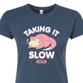 thumbnail image 3 of Pokémon - Slowpoke Taking it Slow - Juniors Fitted Graphic T-Shirt, 3 of 5
