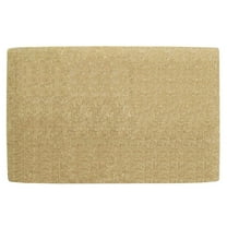 Heavy Duty No Border Brown 30 in. x 48 in. Coir Plain Indoor Outdoor Door Mat