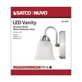 thumbnail image 7 of 8w LED Vanity Fixture 3000K Brushed Nickel w/ Alabaster Glass, 7 of 7