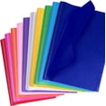 thumbnail image 1 of Colored Tissue Paper for Gift Bags, 120 Sheets 20 x 14 Inches 10 Assorted Colors Tissue Paper Bulk for Packaging Art Crafts Wrapping, Gift Tissue Paper for Birthday Wedding Holiday Baby Shower Party, 1 of 8