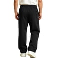 thumbnail image 6 of Miqool Boys Baggy Sweatpants Fleece Elastic Waist Drawstring Casual Wide Leg Pants with Pockets for Workout Athletic, 6 of 8