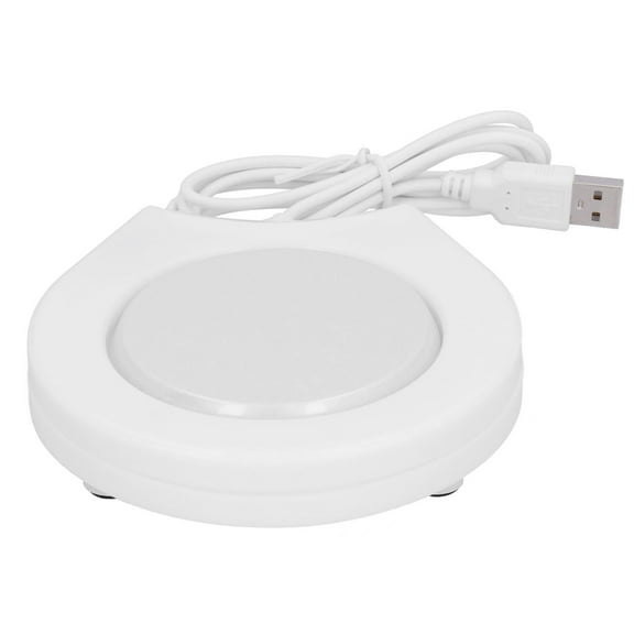 USB Plug In Heater Pad Vacuum Cup Mat Warmer Coaster Placemat for Office Milk Coffee
