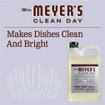 thumbnail image 3 of Mrs. Meyer's Clean Day Liquid Dish Soap Refill, Lavender Scent, 48 Fl Oz Bottle, 3 of 5