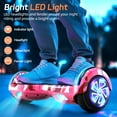 thumbnail image 4 of UNI-SUN Hoverboard, 6.5" Self Balancing Hoverboard with Bluetooth and LED Lights, 4 of 7