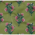 thumbnail image 4 of oneOone Organic Cotton Poplin Twill Fabric Leaves & Floral Block Print Fabric By Yard 42 Inch Wide, 4 of 4