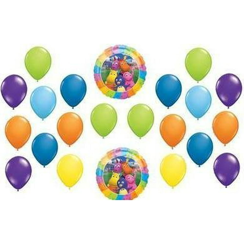 BACKYARDIGANS party supplies 22 birthday balloons