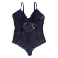 thumbnail image 1 of Body Secret Treasures para Dama, de Mesh Puntos con Encaje Negro Talla M, 1 of 4