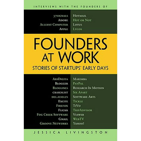 Founders at Work : Stories of Startups' Early