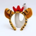 thumbnail image 1 of Women Cute Headband Good Flexibility Anti-deform Hair Accessories Cartoon Tiger Hair Hoop for Party, 1 of 8