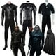 thumbnail image 2 of Disfraz de fantasía de Geralt de Rivia para hombre adulto, chaqueta de cuero, uniforme, pantalones, cinturón, para Halloween y carnaval, 2 of 5