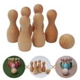 thumbnail image 1 of OUNONA 1 Set Desktop Bowling Toys Synthetic Material Family, 1 of 8