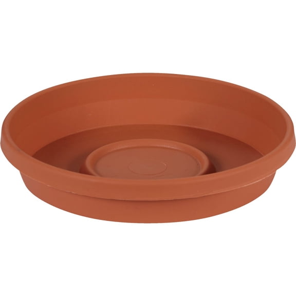 Bloem Terra Plant Saucer Tray Terra Cotta for Planters Size 17-20