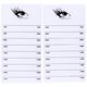 thumbnail image 1 of 2 Piezas de Acrílico Pestañas Postizas Palet Extensiones de Pestañas Soporte licencia de licencia de Soporte, 1 of 9
