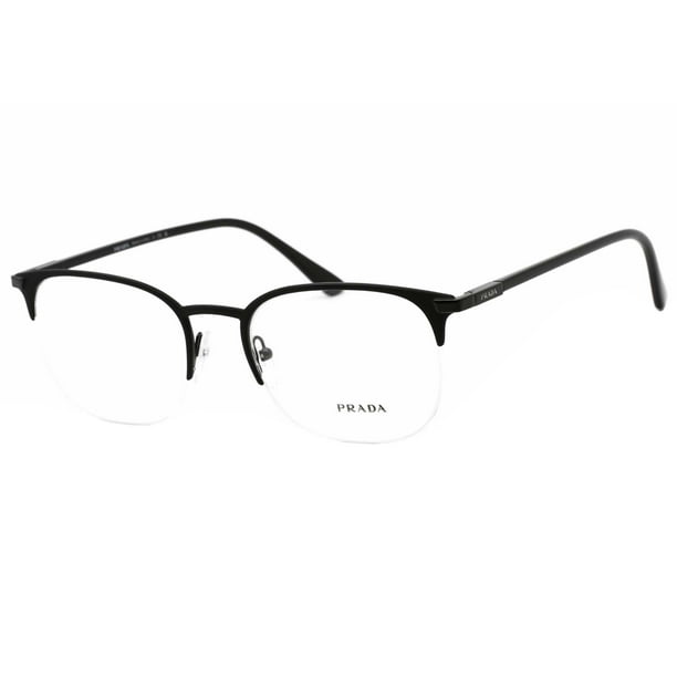 Prada half cheap frame eyeglasses