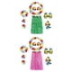 thumbnail image 1 of Conjuo de disfraz de de hierba divertida hawaiano de 2 piezas Macarena Falda Hawaiana Hula, 1 of 8