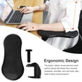 thumbnail image 3 of Computer Adjustable Arm Rest for Desk, Arm Support for Computer Desk Ergonomic Arm Rest Extender Rotating Mouse Pad Holder for Table, Office, Chair, Desk, Black, 3 of 10
