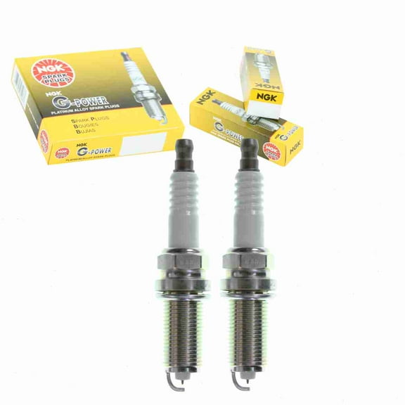 2 pc NGK 1483 G-Power Spark Plugs for 4506 4704 6731 AP5325 FR7NPP30X IKH20TT PKH20TT Ignition Wire Secondary Fits select: 2008-2016 TOYOTA HIGHLANDER, 2007-2016 TOYOTA SIENNA
