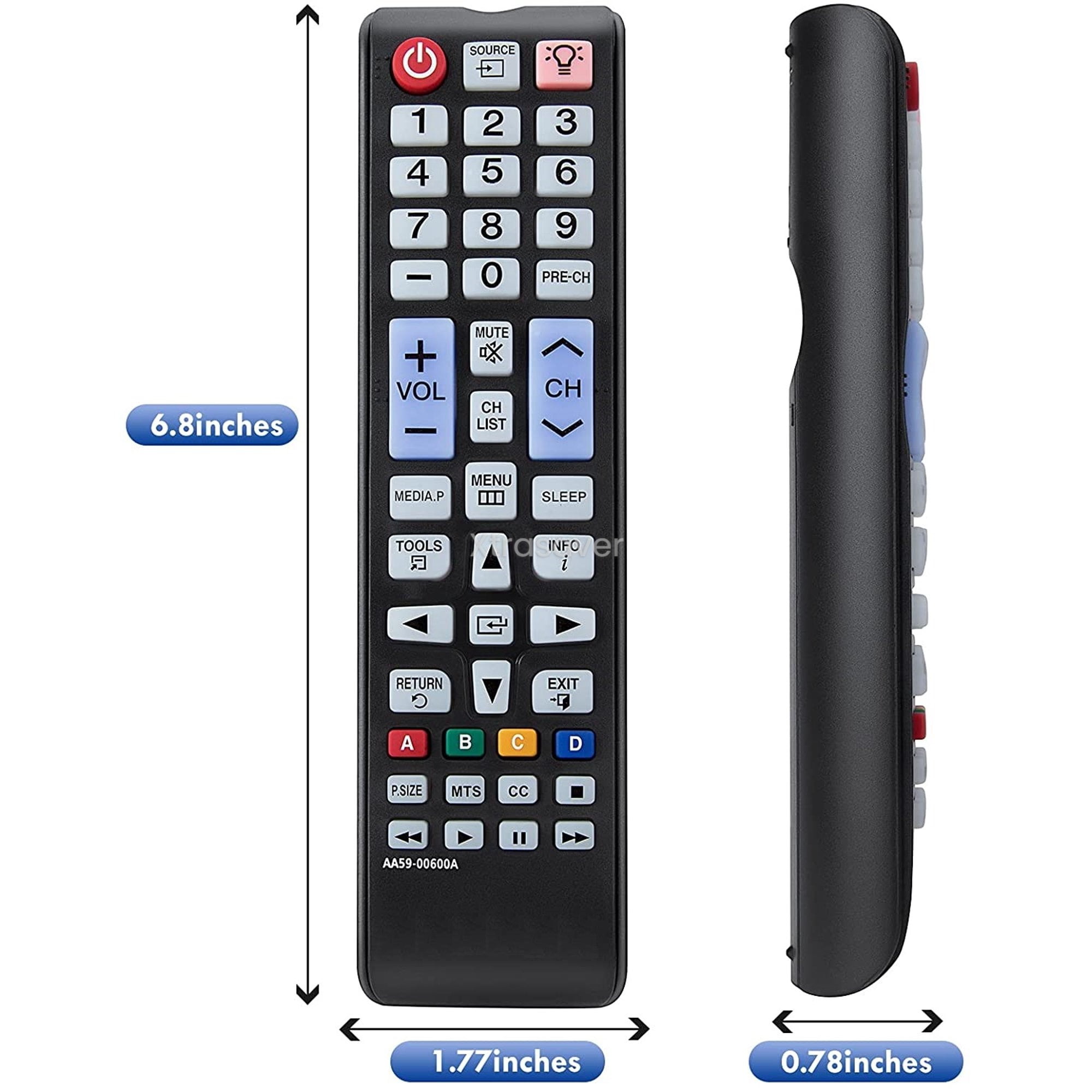 Samsung TV Remote Control AA59-00543A. Part number AA59-00543A Samsung -  ZIPERONE