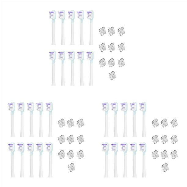 30X para Cabezales de Cepillo de Dientes Eléctrico de Repuesto de Rango Completo Versión Limpia Estilo Brillante