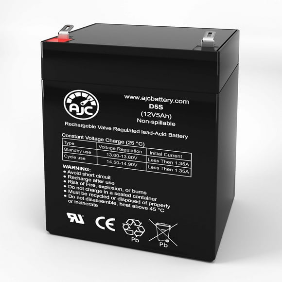 Segmart Land Rover Discovery L5370 L5371 L5373 L 12V 5Ah Ride-On Toy Battery - This Is an AJC Brand Replacement