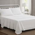 thumbnail image 3 of PEM America The Farmhouse by Rachel Ashwell Washed Cotton Sheet Set White - Twin, 3 of 5
