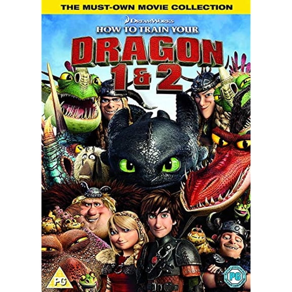 How To Train Your Dragon 1 & 2 Box Set (BD) [Blu-ray] [2018] [Region Free]